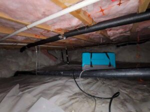 Installation of Crawl Space Dehumidifier in Gaithersburg, MD